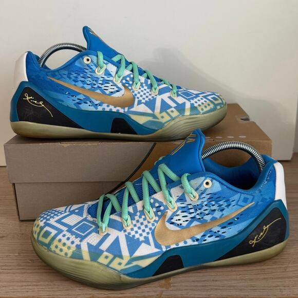 Nike Kobe IX EM Low Hyper Cobalt (2014) Men Sneakers - SZ 10